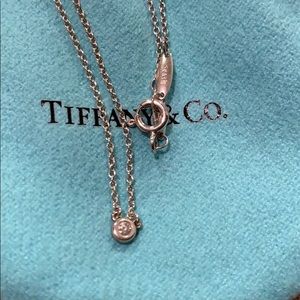 Tiffany & Co. Jewelry - Authentic Tiffany Necklace with Diamond Tiffany & Co. Jewelry - Authentic Tiffany Necklace with Diamond
